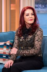 PRISCILLA PRESLEY at This Morning Show in London 11/22/2019