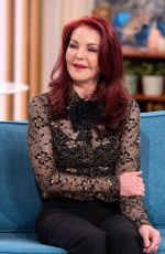 PRISCILLA PRESLEY at This Morning Show in London 11/22/2019