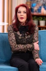 PRISCILLA PRESLEY at This Morning Show in London 11/22/2019