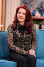 PRISCILLA PRESLEY at This Morning Show in London 11/22/2019