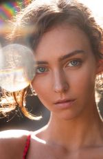 RACHEL COOK on the Set of a Photoshoot, October 2019