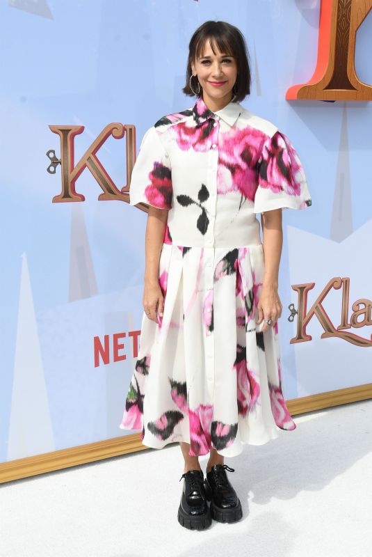 RASHIDA JONES at Klaus Premiere in Westwood 11/02/2019