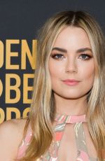 REBECCA RITTENHOUSE at HFPA & THR Golden Globe Ambassador Party in West Hollywood 11/14/2019