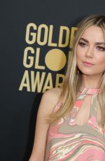 REBECCA RITTENHOUSE at HFPA & THR Golden Globe Ambassador Party in West Hollywood 11/14/2019