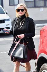 REESE WITHERSPOON Arrives at Her Office in Brentwood 11/15/2019