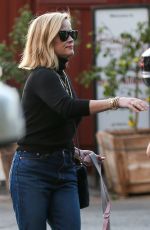 REESE WITHERSPOON Out with Her Dog at Brentwood Country Market 11/15/2019