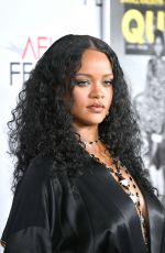 RIHANNA at Queen & Slim Premiere at AFI Fest 2019 in Hollywood 11/14/2019