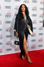 RIHANNA at Queen & Slim Premiere at AFI Fest 2019 in Hollywood 11/14/2019