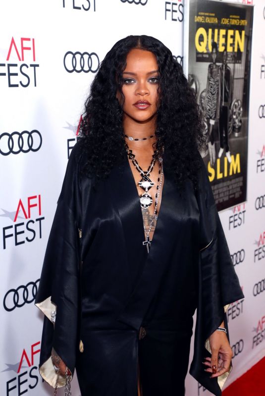 RIHANNA at Queen & Slim Premiere at AFI Fest 2019 in Hollywood 11/14/2019