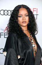 RIHANNA at Queen & Slim Premiere at AFI Fest 2019 in Hollywood 11/14/2019