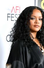 RIHANNA at Queen & Slim Premiere at AFI Fest 2019 in Hollywood 11/14/2019