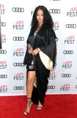 RIHANNA at Queen & Slim Premiere at AFI Fest 2019 in Hollywood 11/14/2019