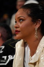 RIHANNA at Utah Jazz vs. LA Lakers Game at Staples Center in Los Angeles 10/25/2019