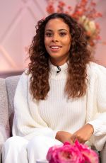 ROCHELLE HUMES at Lorraine Show in London 11/14/2019