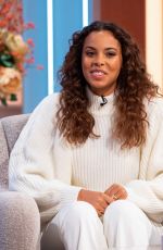 ROCHELLE HUMES at Lorraine Show in London 11/14/2019