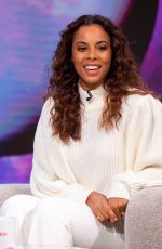 ROCHELLE HUMES at Lorraine Show in London 11/14/2019