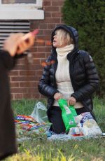ROSANNA ARQUETTE and CATHERINE KEENER Being Released from Jail in Washington D.C. 11/01/2019