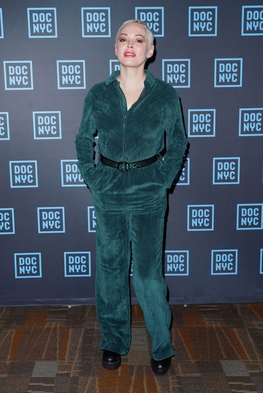ROSE MCGOWAN at I’m Gonna Make You Love Me Premiere in New York 11/07/2019