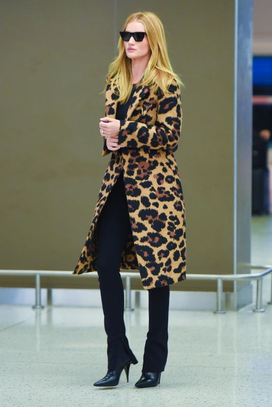 ROSIE HUNTINGTON-WHITELEY at JFK Airport in New York 11/10/2019