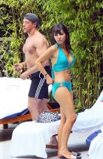 ROXANNE PALLETT in Bikini at a Beach in Miami 11/01/2019