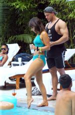 ROXANNE PALLETT in Bikini at a Beach in Miami 11/01/2019