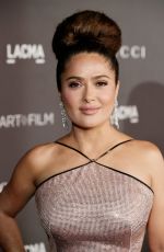 SALMA HAYEK at 2019 Lacma Art + Film Gala Presented by Gucci in Los Angeles 11/02/2019