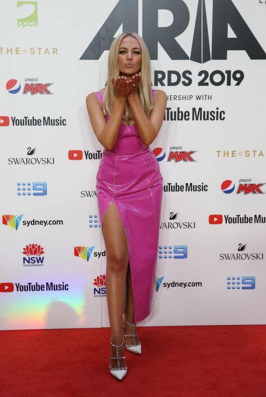 SAMANTHA JADE at Aria Awards 2019 in Sydney 11/27/2019
