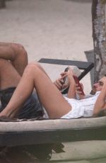SARA SAMPAIO in Bikini at a Beach in Tulum 11/28/2019