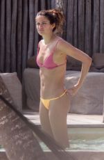 SARA SAMPAIO in Bikini at a Pool in Tulum 11/29/2019