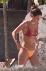 SARA SAMPAIO in Bikini at a Pool in Tulum 11/29/2019