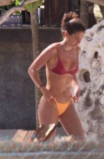 SARA SAMPAIO in Bikini at a Pool in Tulum 11/29/2019