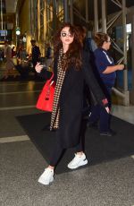 SARAH HYLAND at LAX Airport in Los Angeles 11/11/2019
