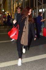 SARAH HYLAND at LAX Airport in Los Angeles 11/11/2019