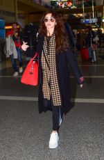 SARAH HYLAND at LAX Airport in Los Angeles 11/11/2019