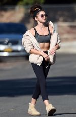 SARAH HYLAND Heading to Yoga Session in Hollywood 11/22/2019