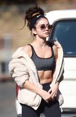 SARAH HYLAND Heading to Yoga Session in Hollywood 11/22/2019