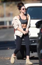 SARAH HYLAND Heading to Yoga Session in Hollywood 11/22/2019