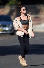 SARAH HYLAND Heading to Yoga Session in Hollywood 11/22/2019