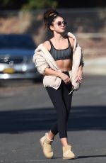 SARAH HYLAND Heading to Yoga Session in Hollywood 11/22/2019