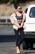 SARAH HYLAND Heading to Yoga Session in Hollywood 11/22/2019