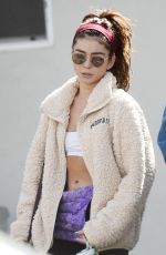 SARAH HYLAND Leaves Pilates Class in Studio City 11/02/2019