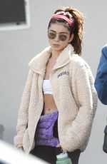 SARAH HYLAND Leaves Pilates Class in Studio City 11/02/2019