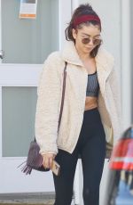 SARAH YHYLAND Leaves Pilates Studio in Studio City 11/04/2019