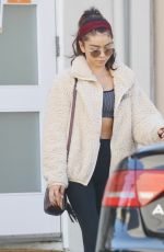 SARAH YHYLAND Leaves Pilates Studio in Studio City 11/04/2019