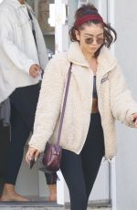 SARAH YHYLAND Leaves Pilates Studio in Studio City 11/04/2019