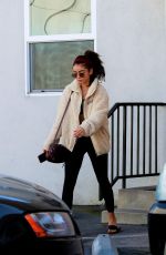 SARAH YHYLAND Leaves Pilates Studio in Studio City 11/04/2019