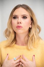 SCARLETT JOHANSSON at Marriage Story Press Conference in Los Angeles 10/25/2019
