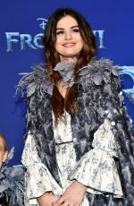 SELENA GOMEZ at Frozen 2 Premiere in Hollywood 11/07/2019