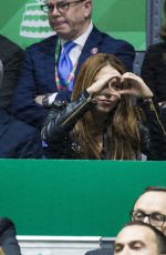 SHAKIRA and Gerard Pique at Davis Cup Final in Madrid 11/24/2019