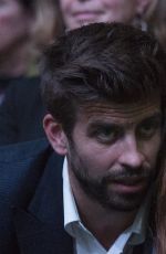 SHAKIRA and Gerard Pique at Davis Cup Final in Madrid 11/24/2019